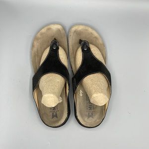 MEPHISTO Sz 9 Agacia Patent Leather Sandal